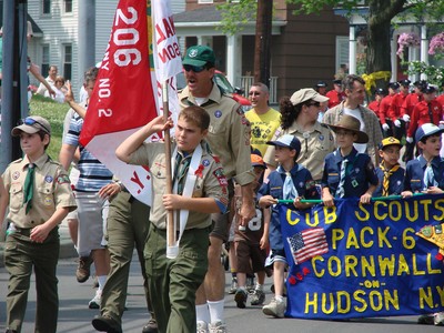 Boy scouts and cub scouts