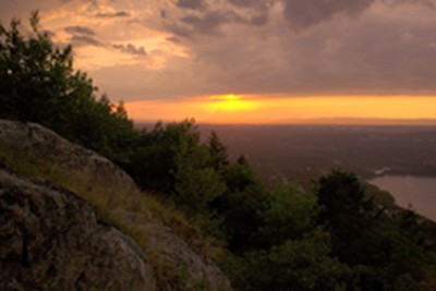 Storm King Sunset