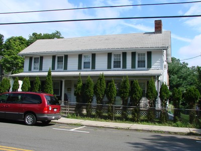 The existing residence on Hudson Street