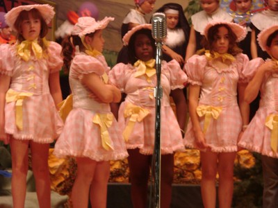 The Bopeep girls are pretty in pink