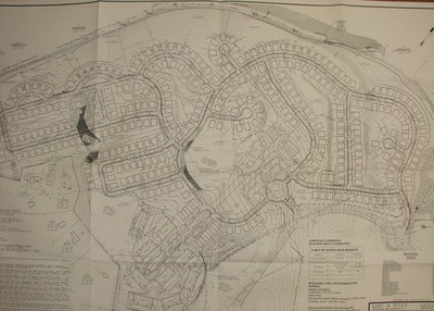 The proposed residential area.