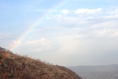 Rainbow and the Mountain by Jonathan Dunaief