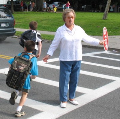 Lillian White Outside C-O-H Elementary School