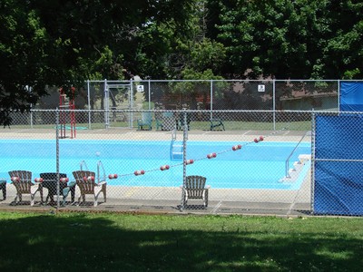 The town pool was closed all summer.