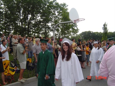 Jessica Williams is beaming after graduation.