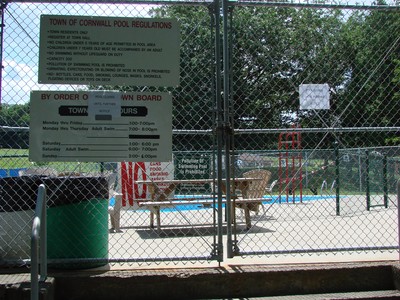 The town pool has been closed since June 30.