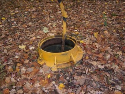 Old sewer system in Firthcliff.