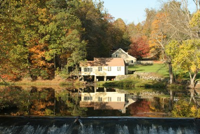 Reflection in Fall.  Photo by Maureen Moore.