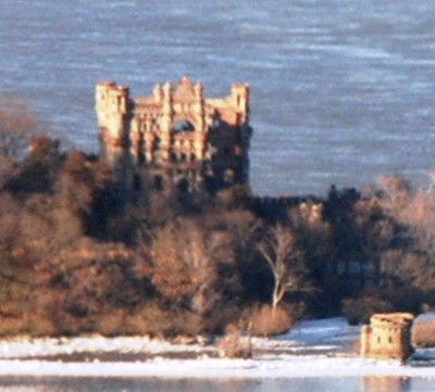 Bannerman Castle after the collapse of the southeast wall.  Photo by Jonathan Dunaief.