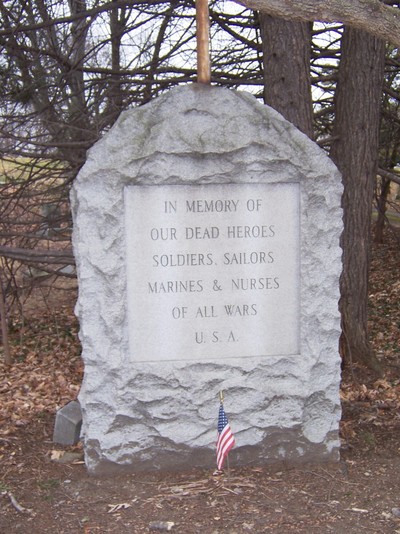War memorial photo by George Kane.