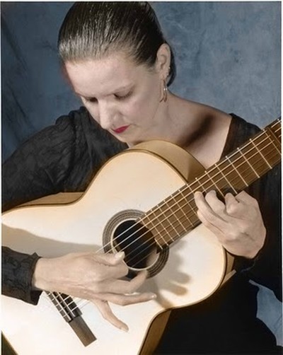 Maria Zemantauski plays flamenco and classical guitar and will perform on Sunday.