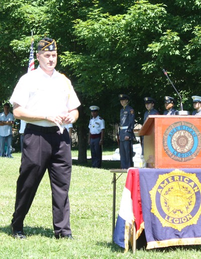 Sgt. Vincent Mannion is the commander of American Legion Post 353.