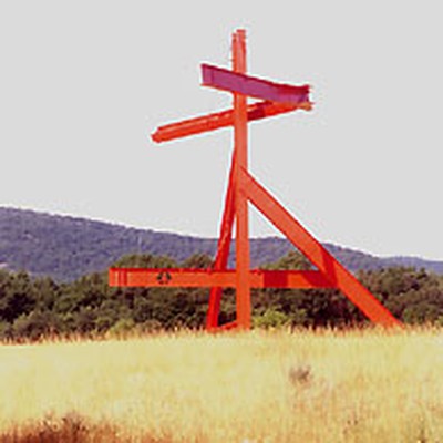 Mark di Suvero's Mother Peace is part of the art center's permanent collection.