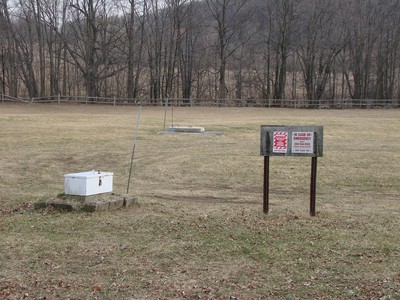 The village's well field in Mountainville