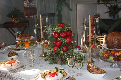 Christmas at the Hill Hold House Museum.