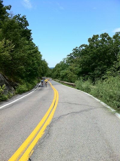 Hike and Bike on Route 218.