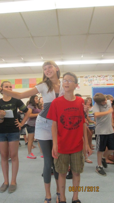 Cast Members Sarah Henry and James McGill