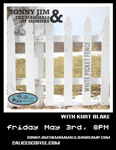 Music at 2 Alices: Sonny Jim & The Mammals of Moodna