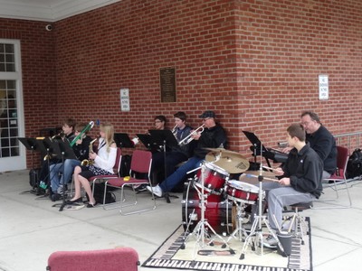 Photo by Jim Lennon. The CCMS Band.