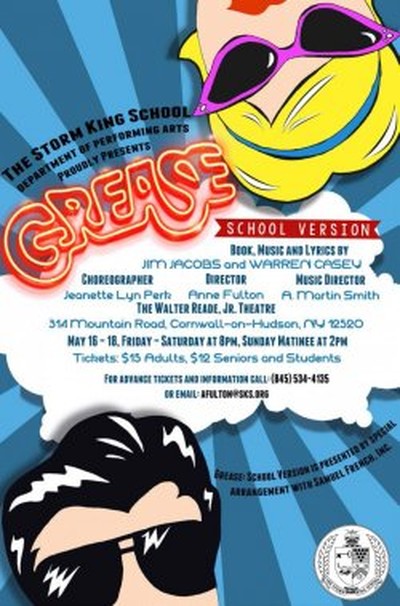 THE STORM KING SCHOOL PRESENTS GREASE: SCHOOL VERSION