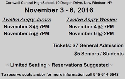 CCHS Twelve Angry Jurors and Twelve Angry Women