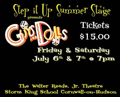 Step It Up Summer Stage in Cornwall-on-Hudson presents the Great American Musical Comedy 
