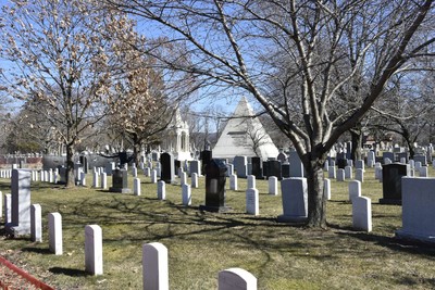 West Point Cemetery, located on the grounds of the United States Military Academy at West Point, New York is America?s oldest military post cemetery and a national historic landmark. Credit: USACE Public Affairs.