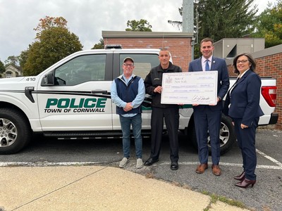 Assemblyman Colin Schmitt awarded $50,000 grant to the Town of Cornwall Police Department