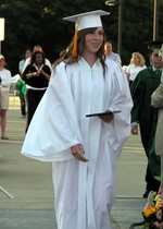Katrina Ostrander, one of many happy graduates