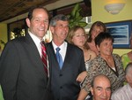Spitzer and local democrats