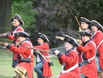 The redcoats were coming!