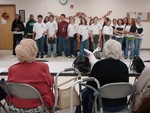 The 8th-grade chorus