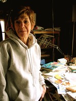 Nita Klein in her studio.