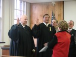 Justices Thomson & Navarra are sworn in