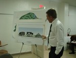 Joseph Amato made a presentation to the planning board.