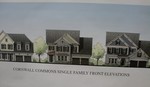The proposed single family homes at Cornwall Commons will be both large