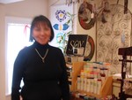 Rachel Connelly in her shop.
