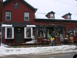 Bryan's Bikes and Cornwall Country Homes on Main Street.