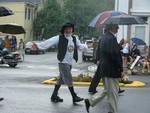The mayor as explorer Henry Hudson in the 4th of July parade.