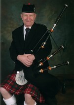 Fred Howard is the pipes major today.