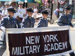 The NYMA cadets were out in full force.