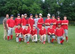 The 2008 Cornwall Little League Senior Red Sox team