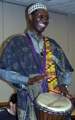 African drumming & dancing at the Storm King Art Center on Saturday.