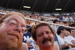 Me and Andy at Yankee Stadium by Jonathan Dunaief.