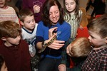 A snake, whose hibernation habits may be affected by climate change.
