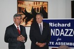 Senator Chuck Schumer endorsed Richard Randazzo in his bid for the state assembly.