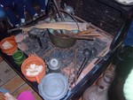 Cooking for the ship's crew was done in this galley.