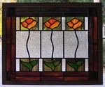 Thom's stained glass lights up any window.