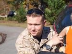 Marine Sergeant Jordan Cable first asked his aunt for mittens for his troops.