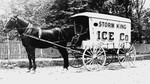 Ice harvesting from the Hudson was big business at the turn of century.